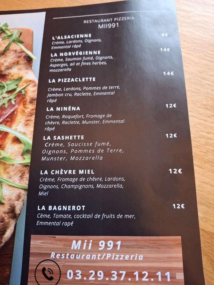 MII 991 - Menu Image 1